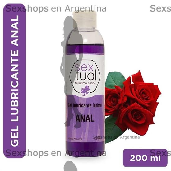 Gel estimulante con aroma a rosas